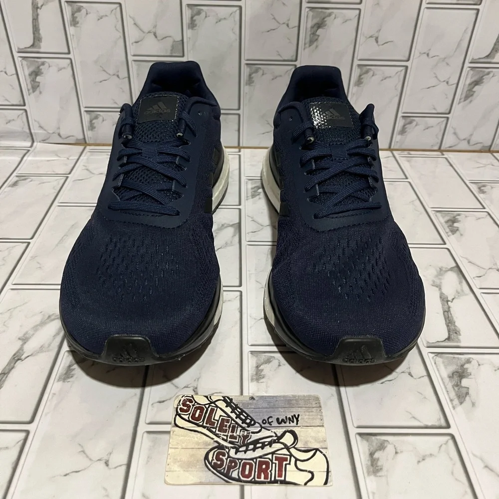 New Adidas Response LT Boost Navy Blue Running Shoes Ultra Boost Gym Training - Picture 6 of 16